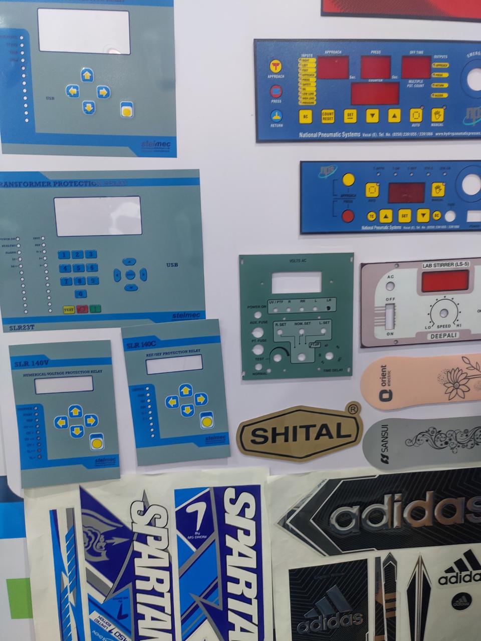 Polycarbonate Customized Labels